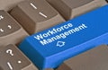 Key for workforce management