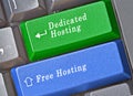 keys for free and dedicated hosting