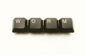 Keyboard keys WORM