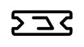Keyboard layout computer graphic icon illustration , vector design Generative AI Royalty Free Stock Photo