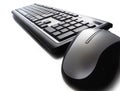 Keyboard & mouse Royalty Free Stock Photo