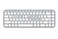 Keyboard personal computer or laptop vector illustration