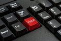 Keyboard - Red key Vision , business Concepts And Ideas.