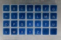 Keyboard in retro style Royalty Free Stock Photo