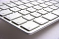 Keyboard on white background Royalty Free Stock Photo
