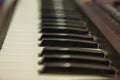 Keyboards music instrument. Royalty Free Stock Photo