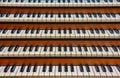 Keyboards of the organ in the Cathedral in Lausanne