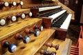 Keyboards of organ