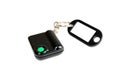 Keychain with button for calling security. Button for fast mobile help.