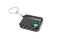 Keychain with button for calling security. Button for fast mobile help.