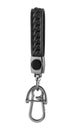 keychain with carabiner, for keys, white background in insulation