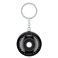 Keychain with lawn bowl, 3D rendering