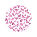 Keychain svg, Coquette bow valentine, Key chain Pattern, Key Ring Pattern, Key Ring, Round Pattern, Circle Patterns
