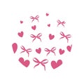 Keychain svg, Coquette bow valentine, Key chain Pattern, Key Ring Pattern, Key Ring, Round Pattern, Circle Patterns