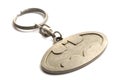 A keychain with the symbol icon representing the fictional superhero character Batman