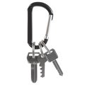 A keychain with three keys on it