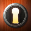 Keyhole Royalty Free Stock Photo