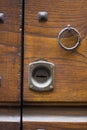 Keyhole of old doorlock