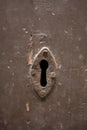 Keyhole of old doorlock 3 Royalty Free Stock Photo