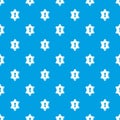 Keyhole pattern vector seamless blue Royalty Free Stock Photo
