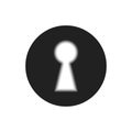 Keyhole vector icons