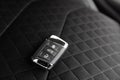 Keyless remote control system of a modern car  - Image Royalty Free Stock Photo