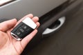 Keyless remote control system of a modern car - Image Royalty Free Stock Photo