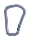 Keylock carabiner isolated on white background Royalty Free Stock Photo