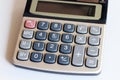 Keypad calculator with computing Royalty Free Stock Photo