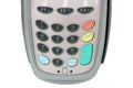 Keypad of credit machine