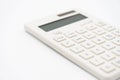 Keypad TAX button For tax calculation. Easy to calculate. on White calculator on white background using as background business Royalty Free Stock Photo