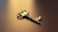 Keys, business concept to unlock potential key to success or financial opportunities. Generative ai