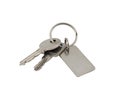 Keys with clipping path. Royalty Free Stock Photo