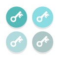 Keys icon icon Vector EPS10, Great for any use. Royalty Free Stock Photo