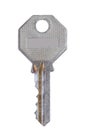 Keys isolated on white background. Royalty Free Stock Photo