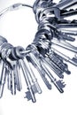 Keys on ring Royalty Free Stock Photo