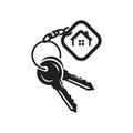 Keys with tag icon