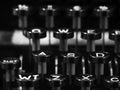 Keys of type writer Royalty Free Stock Photo