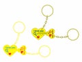 Keys for your heart colored and chain