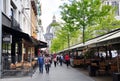 Keyserlei street of Antwerp city, Belgium