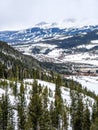 keystone colorado ski resort and village in spring Royalty Free Stock Photo