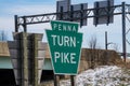 The Keystone Penna Turnpike Sign