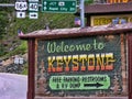 Keystone, South Dakota Royalty Free Stock Photo