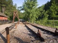 Keystone Train Station now a gift shop Royalty Free Stock Photo