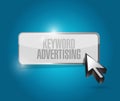 Keyword advertising illustration design
