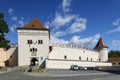 Kezmarok castle in northen Slovakia Royalty Free Stock Photo