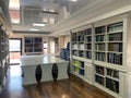 Copy of the Library in the house of the Lubavitcher Rebbe in Kfar Chabad Royalty Free Stock Photo