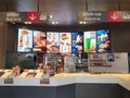 KFC drive thru on Ramintra Rd Royalty Free Stock Photo