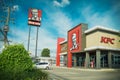 KFC fast food restaurant. Kentucky Fried Chicken KFC is the world`s second largest restaur