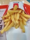 KFC french fries potato Royalty Free Stock Photo